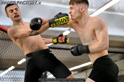 2023-04-15 Milano in the Cage 10 01281 Gabriele De Ciglio-Domenico De Fuccia